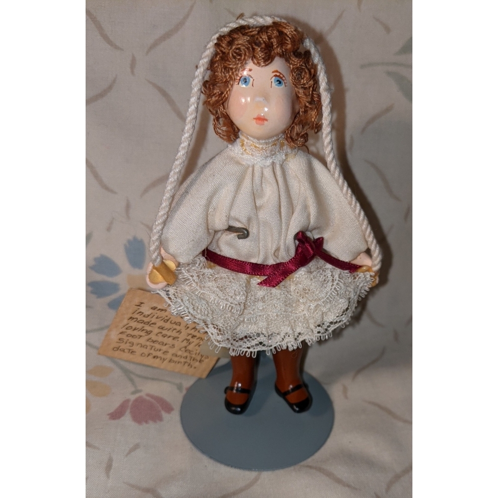 Small People by Cecily Miniature Jump Rope Doll
